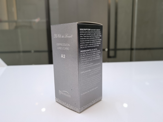 Skincase Cosmetic Packaging Paper Box CMYK PMS Offset Colour Embossing, Mylar and special paper box