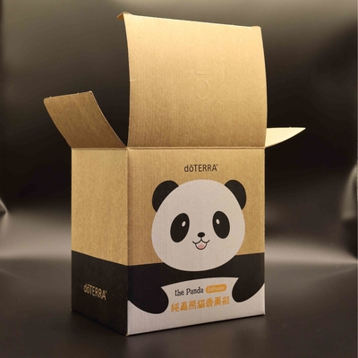 Thân thiện với môi trường Có thể tái chế Hộp thư vận chuyển bằng giấy kraft Lá mờ